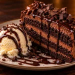 Red Lobster Chocolate Wave Cake