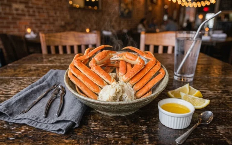 Red Lobster snow crab legs, the headline of Crabfest