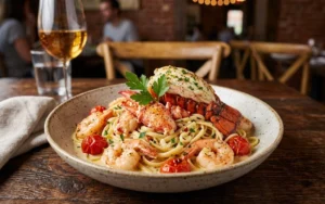 Red Lobster Lobster & Shrimp Linguini